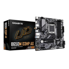 GIGABYTE B650M D3HP AX (rev. 1.0) AM5 LGA 1718 AMD B650 M-ATX DDR5, 2X PCIe 4.0 M.2, PCIe 4.0, USB 3.2 Gen2 Type-C, Wi-Fi 6E, 2.5GbE LAN